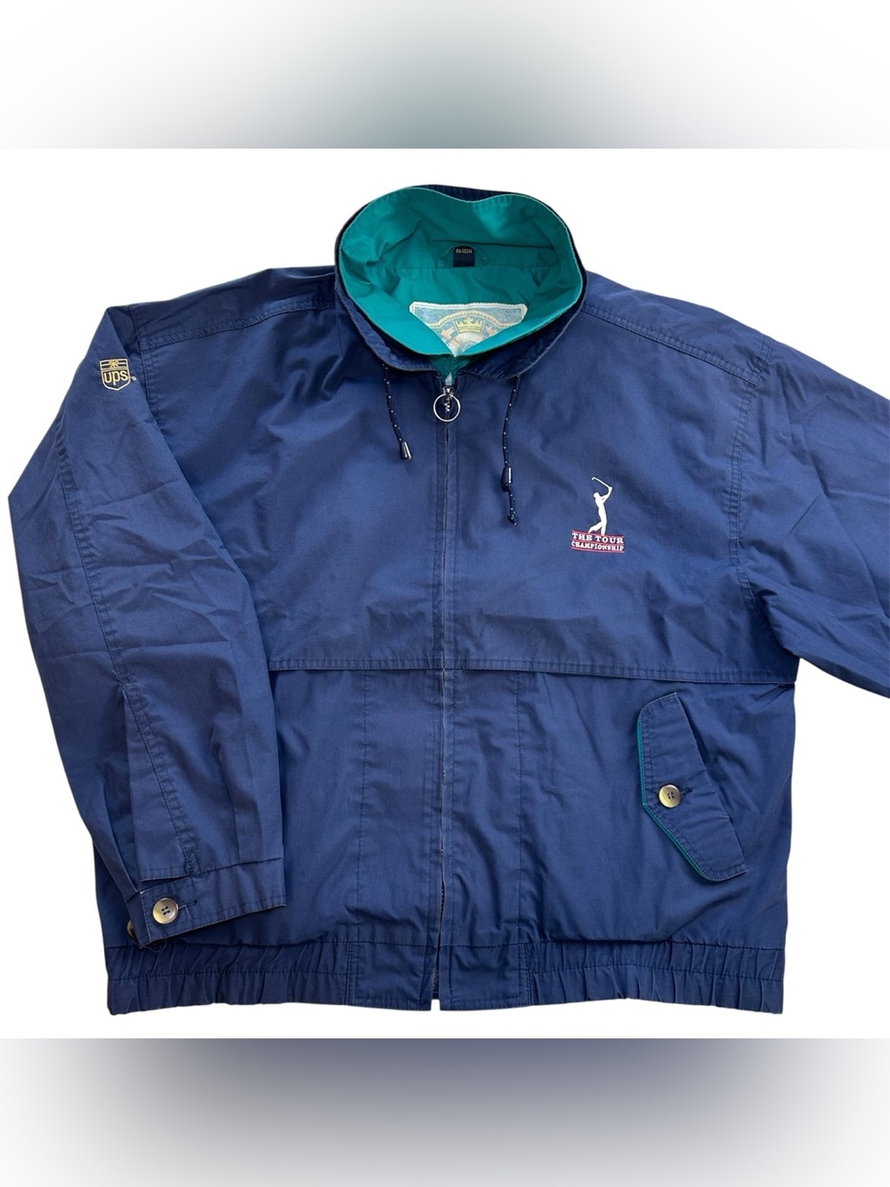 VTG 90s Gear for Sport PGA Tour Championship Men Full Zip Windbreaker Jacket L